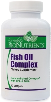 Fish Oil Complex, 1000mg, 60 Softgels